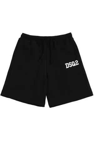 Dsquared2 Shorts Deportivos De Algodón Con Logo