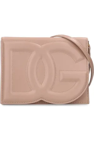 Dolce & Gabbana Bolso De Hombro De Piel Con Logo