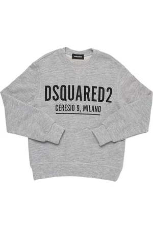 Dsquared2 Sudadera De Algodón Con Logo Engomado