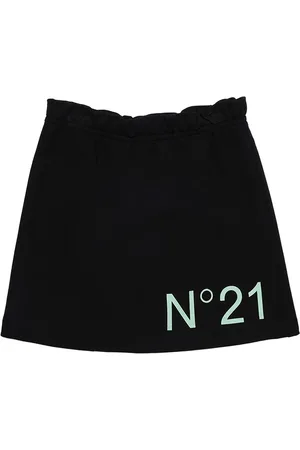 Nº21 Falda De Algodón Con Logo