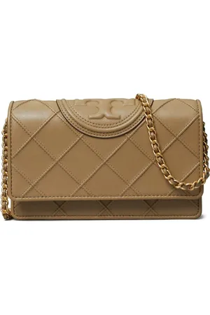 Tory Burch Bolso De Hombro Fleming De Piel Suave