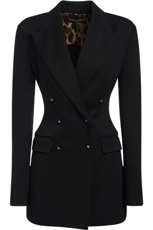 Dolce & Gabbana Blazer Cruzado De Jersey