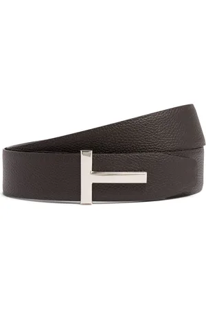 Tom Ford Cinturón De Piel Reversible 4cm