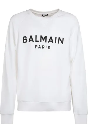 Balmain Logo Estampado En La Sudadera