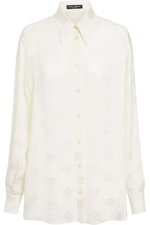 Dolce & Gabbana Camisa De Seda Jacquard