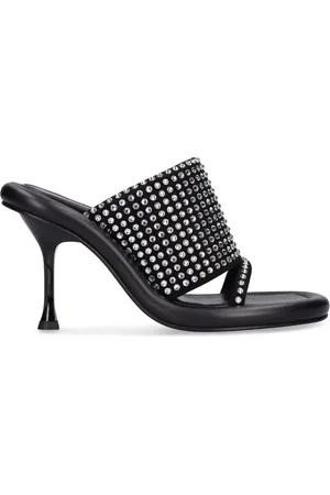 J.W.Anderson Mules Bumper De Piel Y Cristales 90mm