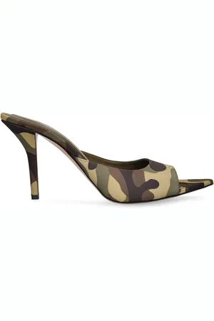 Gia Borghini Zapatos Mules De Piel 85mm