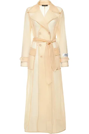 Dolce & Gabbana Abrigo Trench Con Cinturón