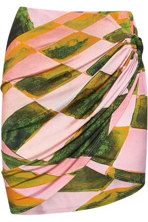 Louisa Ballou Minifalda Con Estampado