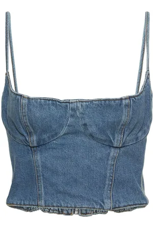MAGDA BUTRYM Top Corto De Denim