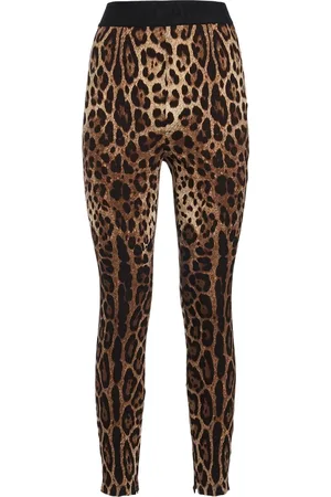 Dolce & Gabbana Leggings De Jersey Con Estampado