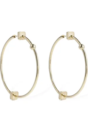 Eera Pendientes De Aro Grandes De 18kt