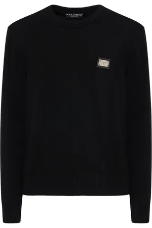 Dolce & Gabbana Suéter De Lana Y Cashmere Con Logo