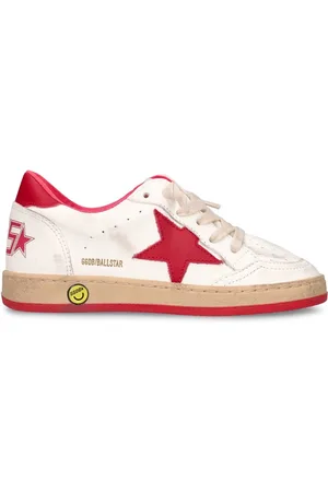 Golden Goose Sneakers Ballstar De Piel Con Cordones
