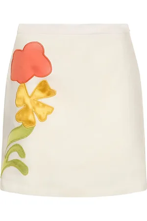 Marni Minifalda De Lino Bordado