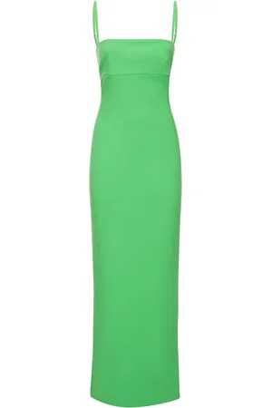 Solace Vestido Maxi De Punto De Crepé
