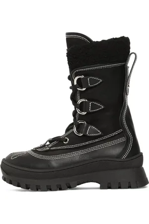 Dsquared2 Botas De Nieve De Piel Y Techno