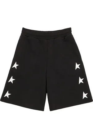 Golden Goose Shorts Deportivos De Algodón Estampado