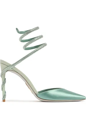 RENE CAOVILLA Zapatos De Tacón De Satén 105mm