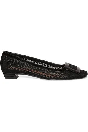 Roger Vivier Zapatos De Tacón De Malla 25mm