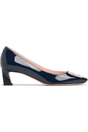 Roger Vivier Zapatos De Tacón Trompette De Charol 45mm