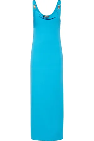 VERSACE Vestido Midi Dua Lipa De Viscosa