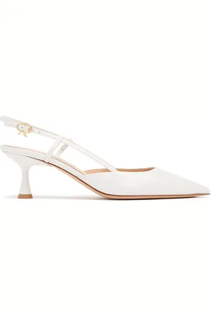 Gianvito Rossi Zapatos De Tacón Destalonados De Piel 55mm