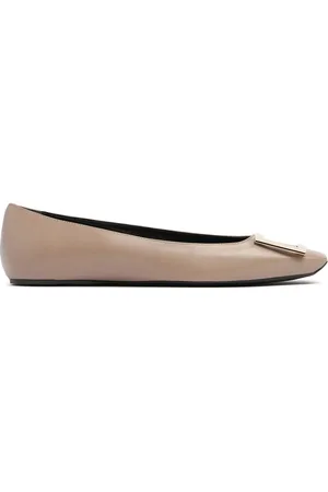 Roger Vivier Zapatos Planos De Piel 5mm