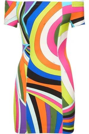 Puccini Vestido Corto De Cady Techno