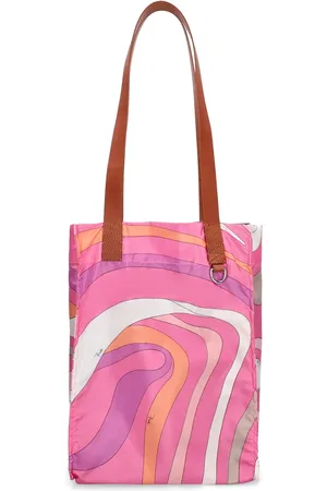 Puccini Bolso Tote Mediano De Nylon