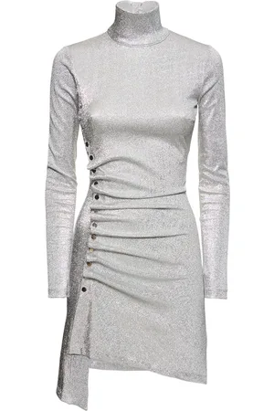 Paco rabanne Lvr Exclusive Vestido Corto De Jersey Lúrex