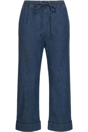 VALENTINO Pantalones Anchos De Cambray