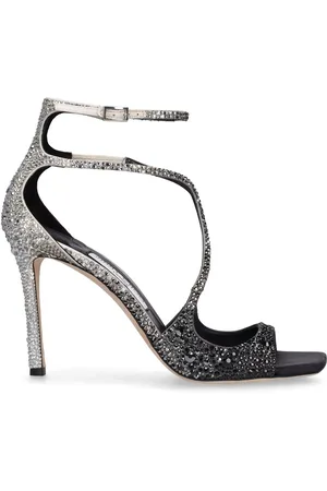 Jimmy Choo Lvr Exclusive Sandalias Azia Decoradas 95mm