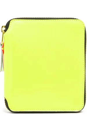 Comme des Garçons Cartera Super Fluo De Piel