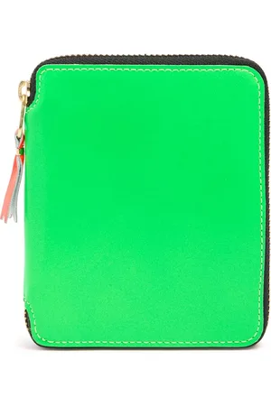 Comme des Garçons Cartera Super Fluo De Piel