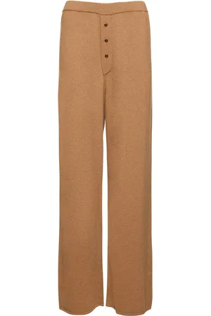 Guest In Residence Pantalones De Punto De Cashmere