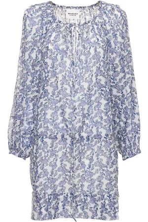 Marant Etoile Vestido Corto De Algodón