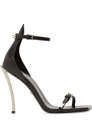 VERSACE Sandalias De Piel 110mm