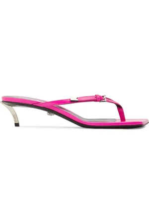 VERSACE Sandalias De Piel 40mm