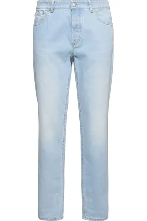 Brunello Cucinelli Jeans De Denim De Algodón Lavados A Piedra