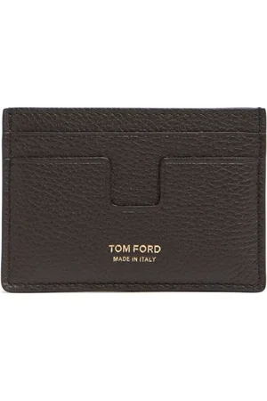 Tom Ford Tarjetero De Piel De Grano