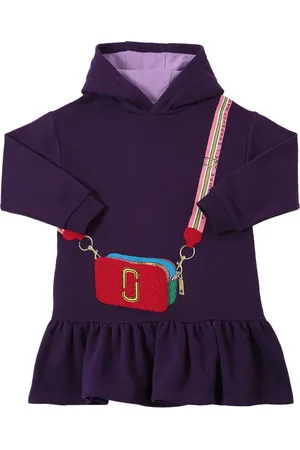 Marc Jacobs Vestido Sudadera De Algodón Jersey Estampado