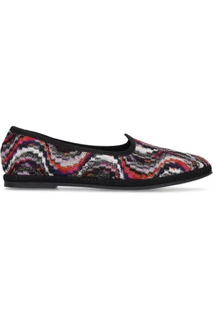 Missoni Zapatos Planos De Lúrex 10mm