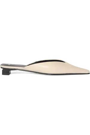 Ami Zapatos Mules De Piel 30mm
