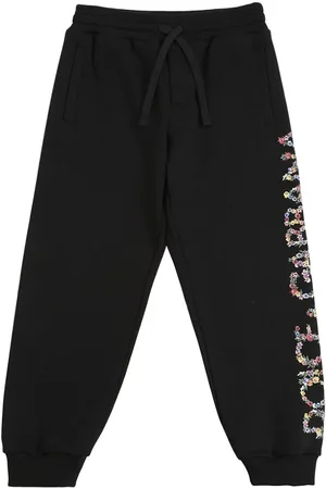 Dolce & Gabbana Pantalones Deportivos De Algodón Estampados
