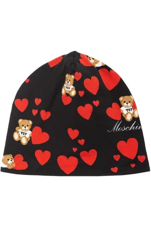 Moschino Gorro De Algodón Estampado