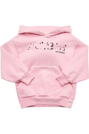 Balenciaga Sudadera De Jersey De Algodón Con Capucha