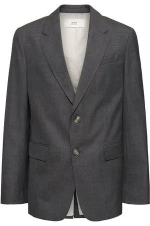 Ami Blazer De Lona De Lana