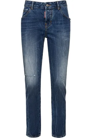 Dsquared2 Jeans Skinny De Talle Medio