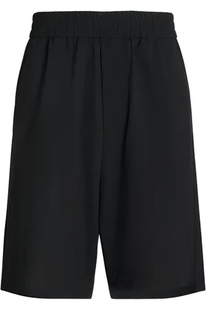Ami Shorts Bermuda De Algodón Crepé